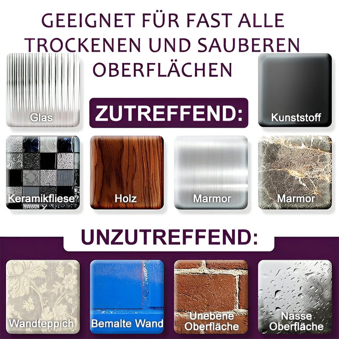 Adhero™ - Doppelseitiges Klebeband (Satz von 60 Stück) - Image 2
