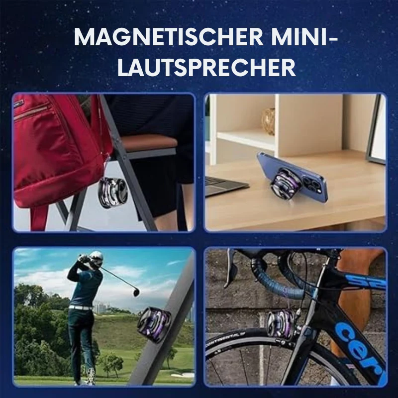 BoomPod⢠- Mini magnetischer Bluetooth-Lautsprecher - Image 3