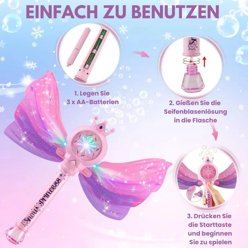 BubbleWhirl™ | Zauberhafter Seifenblasenstab - Image 4