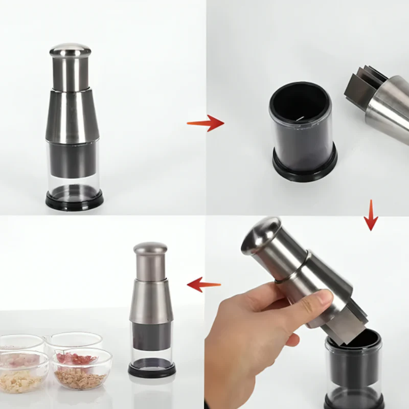 ChopMaster™ | Manueller Knoblauchzerkleinerer - Image 4