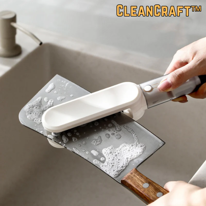 CleanCraft™ | 3-in-1 Reinigungsbürste für Messer & Besteck