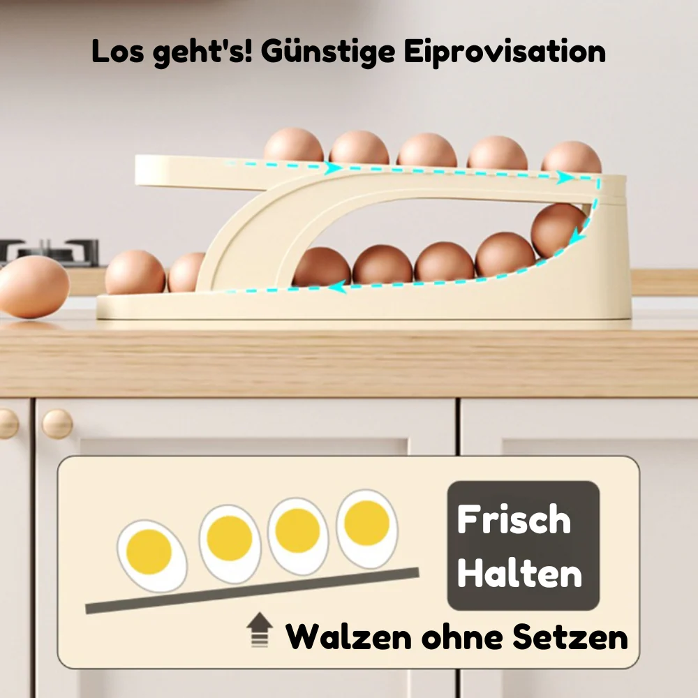 EggScroller™ - Automatisch rollendes Eierregal (1+1 GRATIS) - Image 4