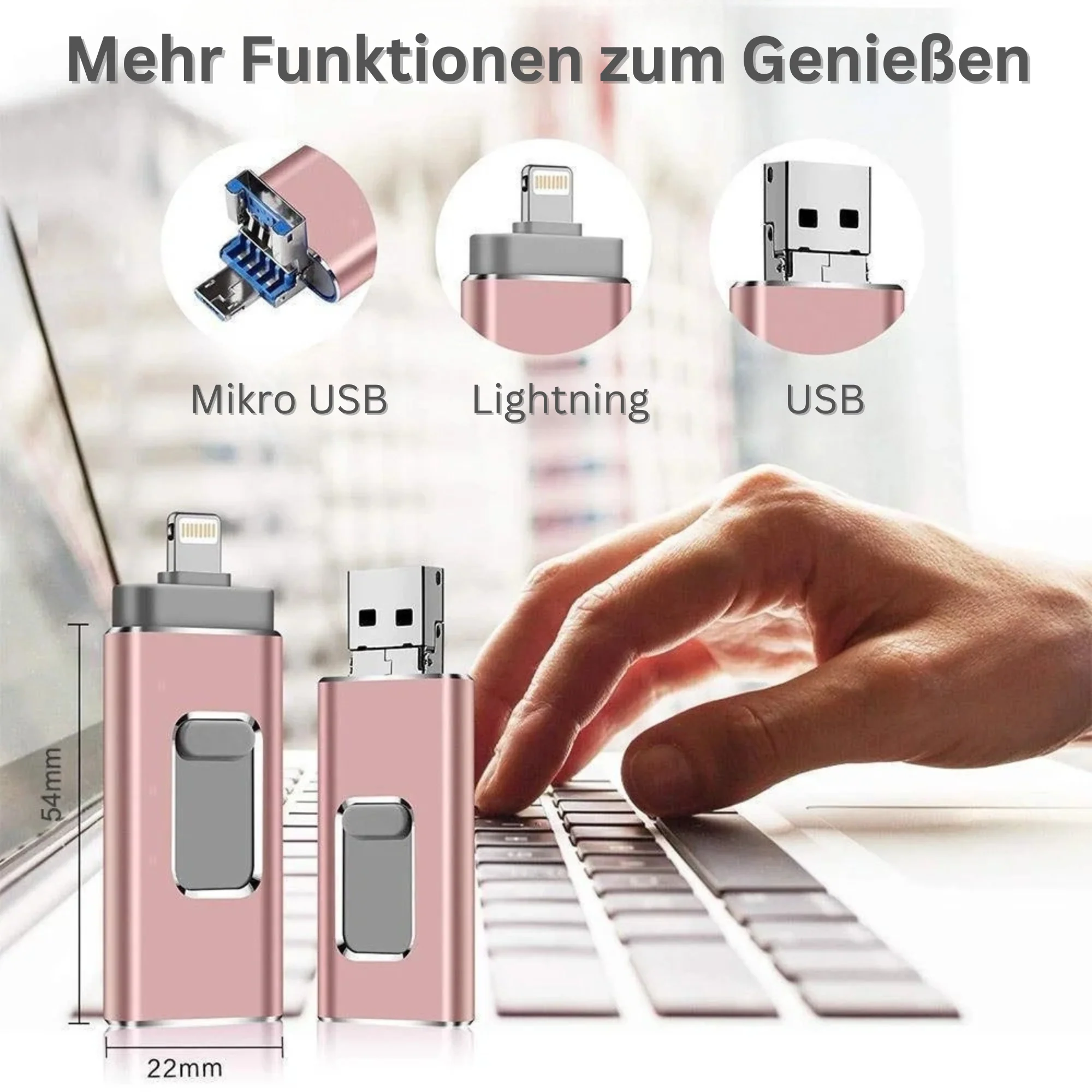 FlashLink™ I Smartphone-Speicher-Flash-Laufwerk - Image 3