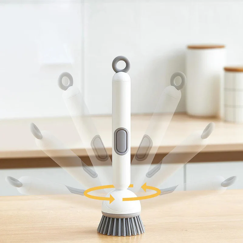 FlexiClean™ | Drehbare Topfbürste mit Seifenspender - Image 3