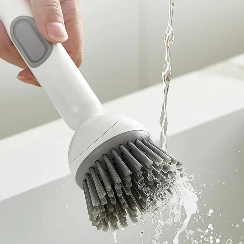 FlexiClean™ | Drehbare Topfbürste mit Seifenspender - Image 5