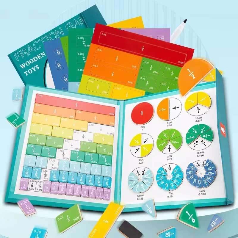 FractionFun™ | Magnetisches Bruchrechen-Lernbuch - Image 3