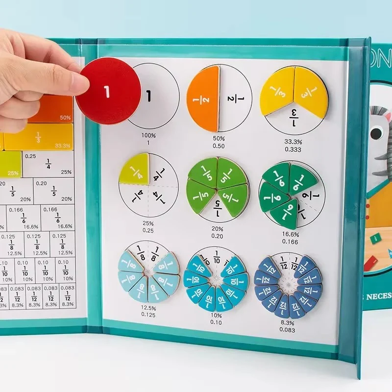 FractionFun™ | Magnetisches Bruchrechen-Lernbuch - Image 4