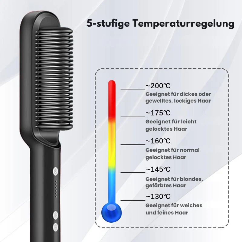 GlamComb™ | 2-in-1-Haarglättungsbürste - Image 2