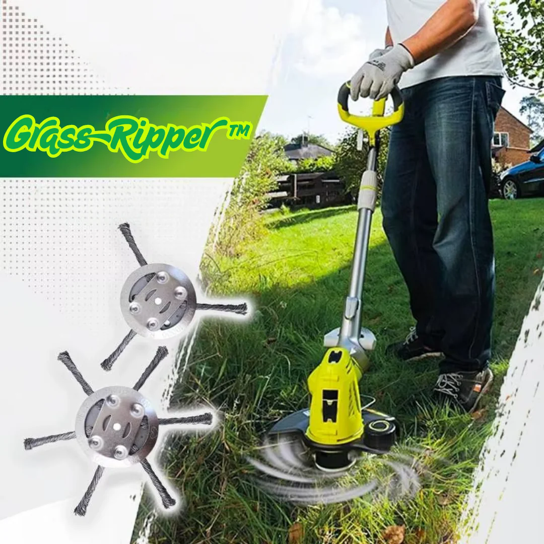 GrassRipper⢠- Stahldraht-Grasschneider