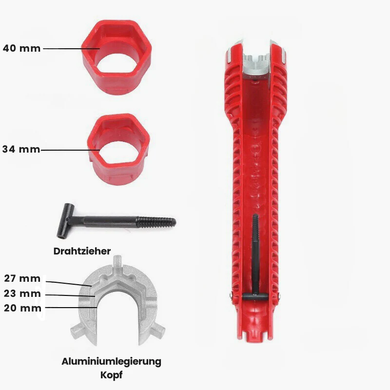 GripReach™ | Multifunktionaler Wasserhahnschlüssel - Image 5