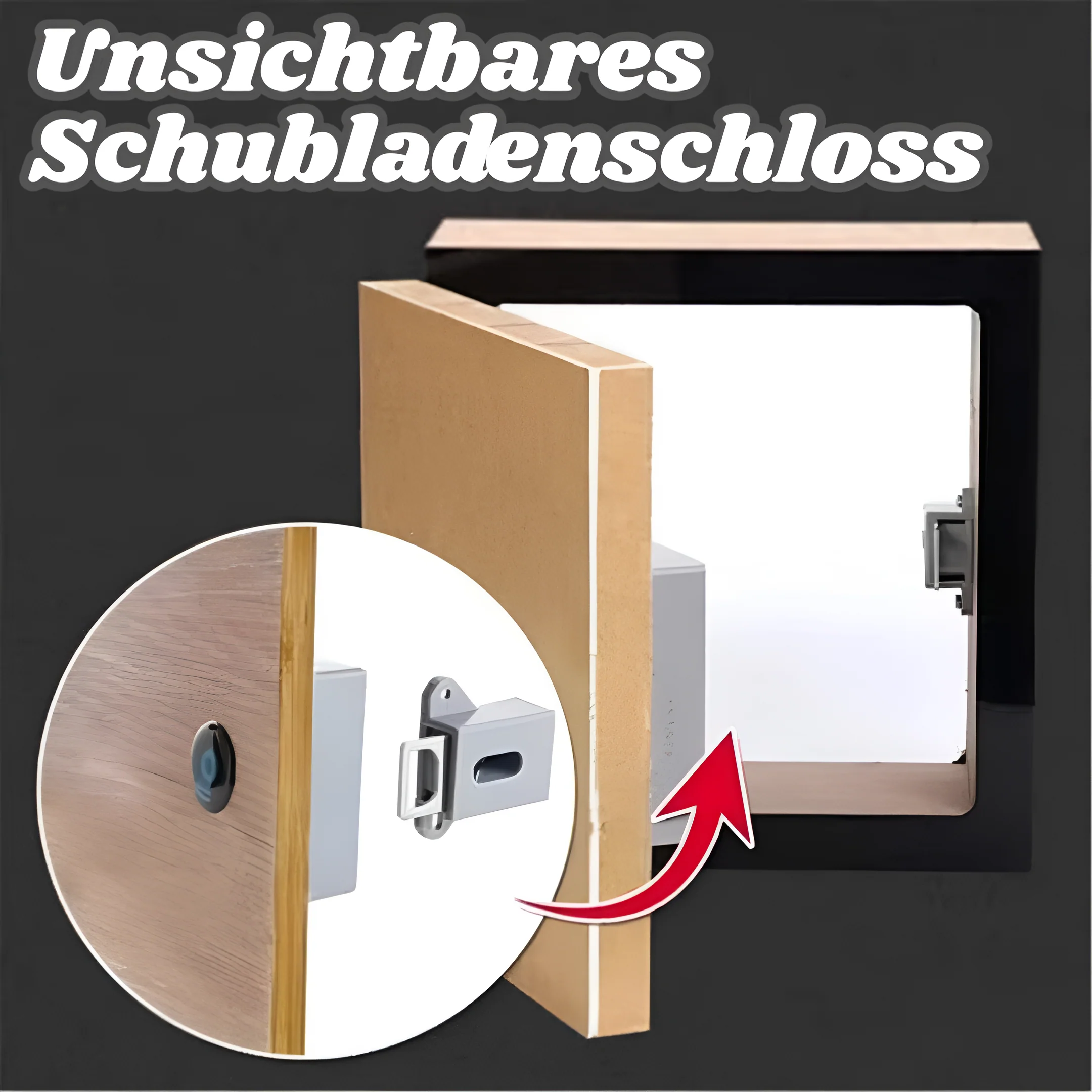 Hidlock™ - Unsichtbares Schubladenschloss - Image 2