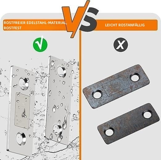 InvisiLock™ | Ultradünne Unsichtbare Schranktürmagnete (4er-Satz) - Image 5