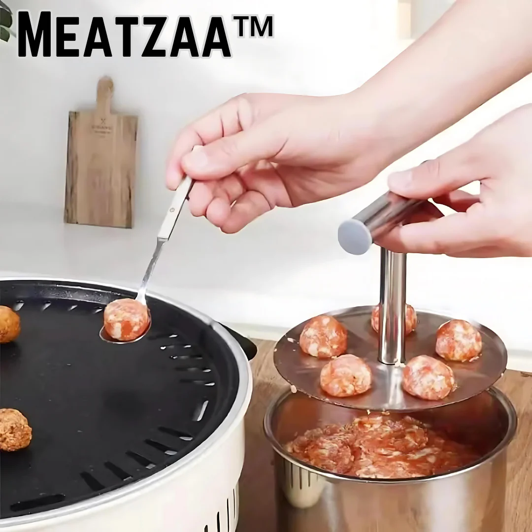 Meatzaa⢠- Fleischbällchenmaschine aus Edelstahl