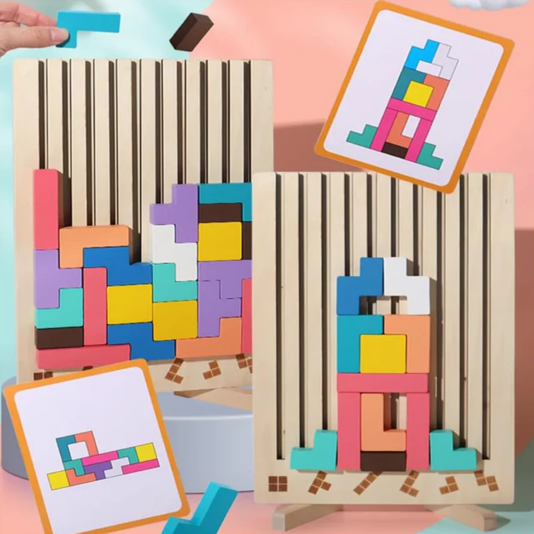 MindStack™ - Holzpuzzle Spiel - Image 2