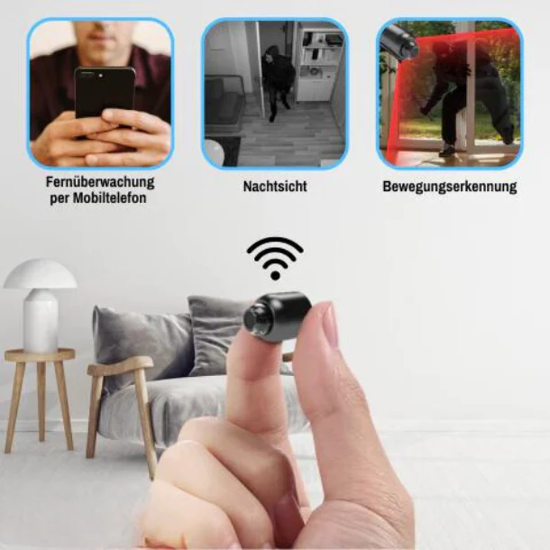 MiniSpy™ | Mini-WiFi-Sicherheitskamera - Image 3