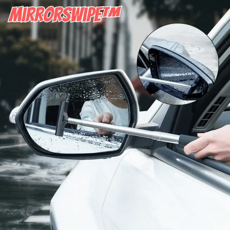 MirrorSwipe⢠| Ausziehbarer Auto Seitenspiegel Wischer