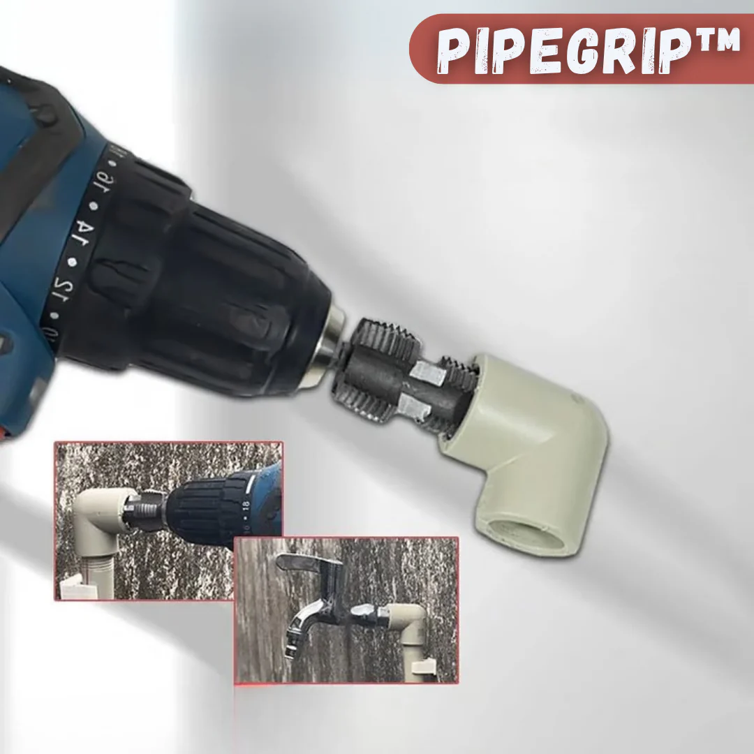 PipeGrip⢠- PVC-Rohrgewindeschneidsatz