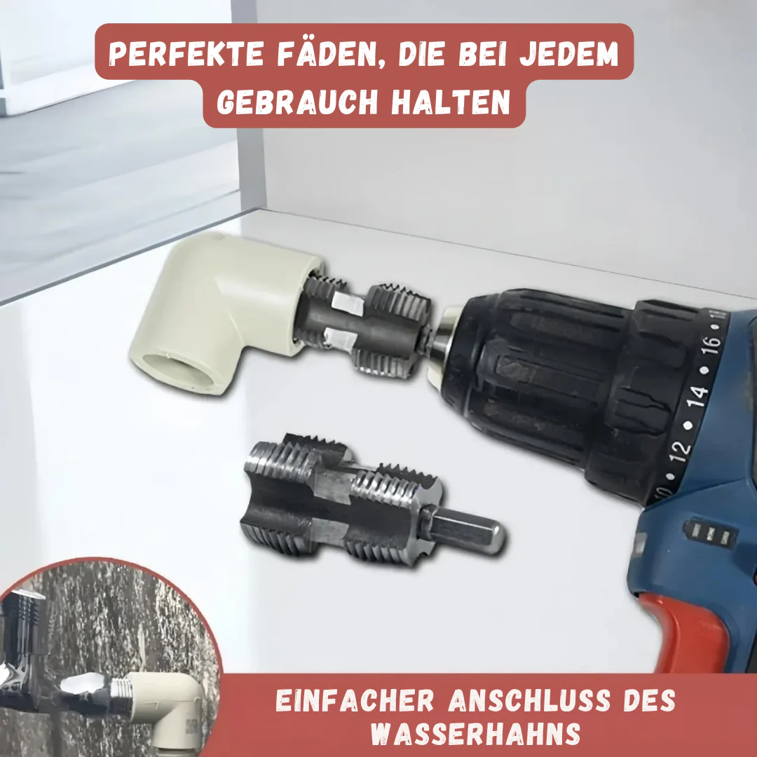 PipeGrip⢠- PVC-Rohrgewindeschneidsatz - Image 3