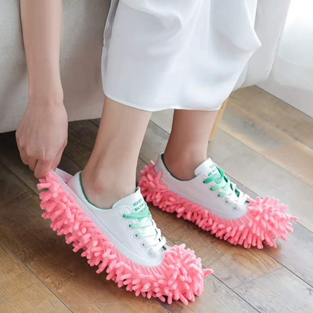 SlipMop™ - Mikrofaser-Bodenreinigungsmopp-Schuhe ( 1 +1 Gratis) - Image 2