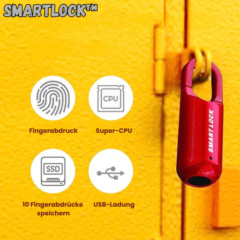 SmartLock⢠| Smartes Mini-Vorhängeschloss