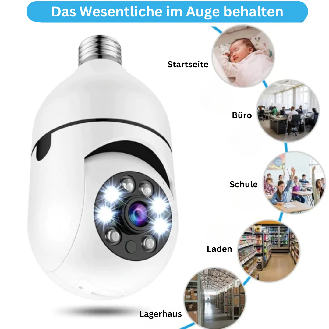 SpyBulb™ - Sicherheit Wifi Glühbirne Kamera - Image 2