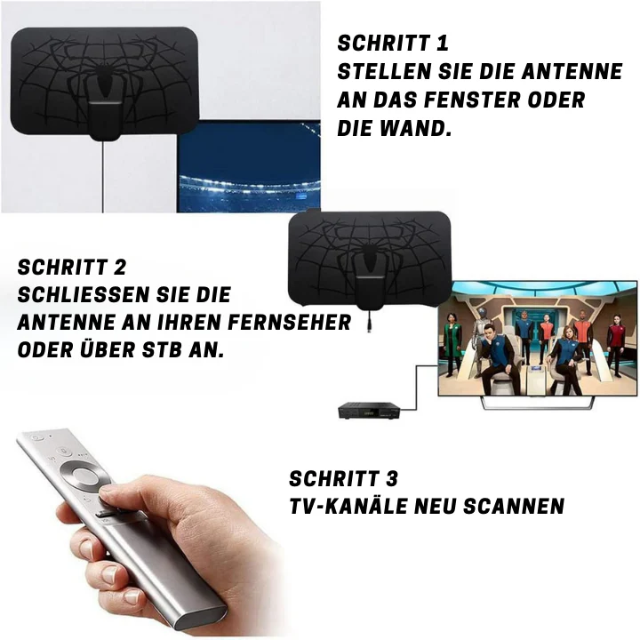 UltraStream™ | HD-Digital-TV-Signalantenne (1+1 GRATIS) - Image 6