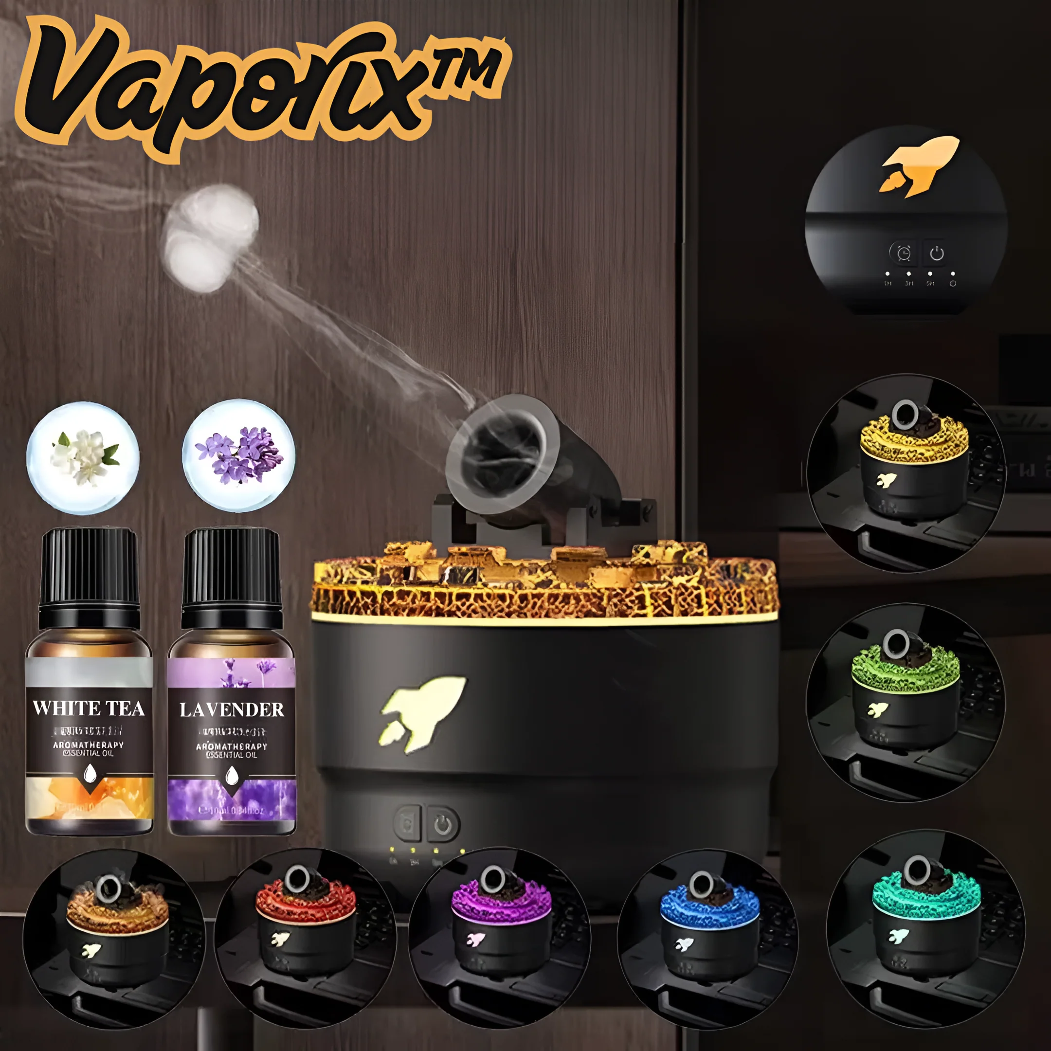 Vaporix™ - Kanonenschlag-Luftbefeuchter