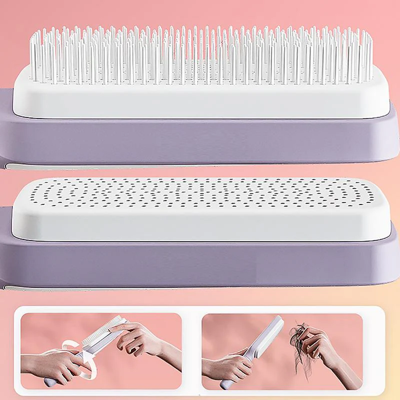 VelvaComb™ | Haarbürste mit einziehbaren Borsten - Image 4