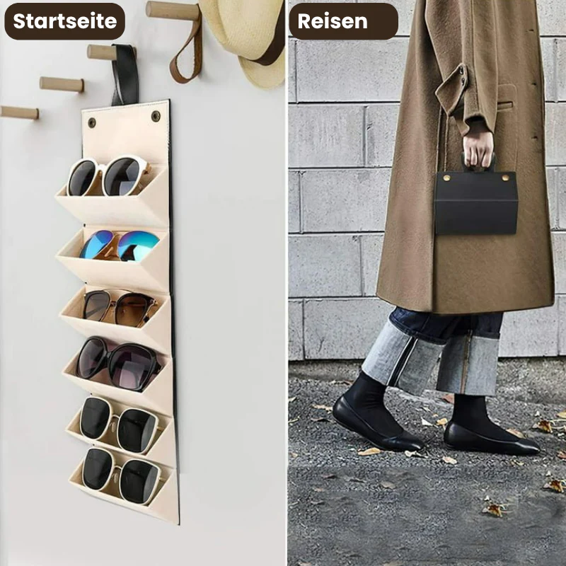 VisionFold⢠| Faltbare Sonnenbrillen-Organizer-Tasche - Image 3