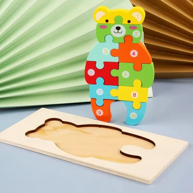 WildPuzzle™ | Montessori Holz Puzzle (1+1 GRATIS) - Image 3