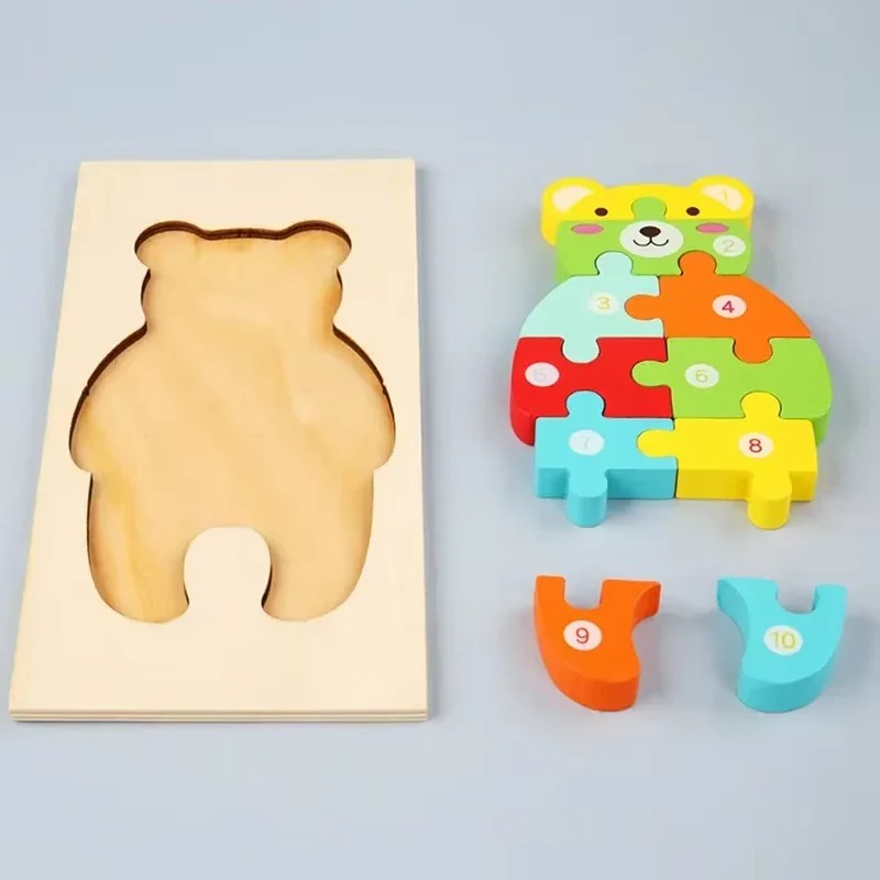 WildPuzzle™ | Montessori Holz Puzzle (1+1 GRATIS) - Image 5